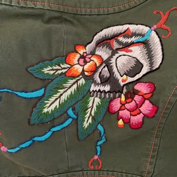 ⭐️Rare Miss Me Vintage Short Cropped Jean Jacket - Picture 5 of 12